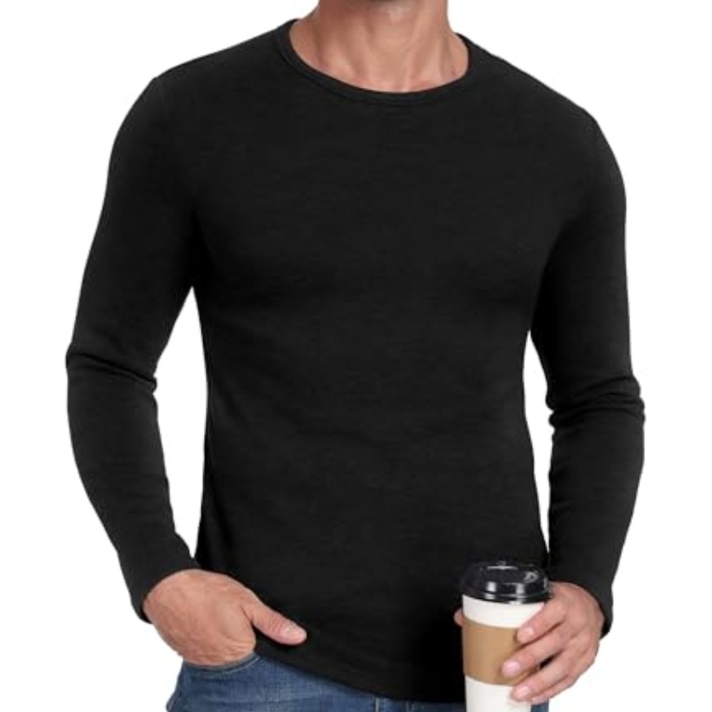 Sailwind Crewneck Sweater Soft Men XL Black Pullover 102025 - Picture 4 of 9